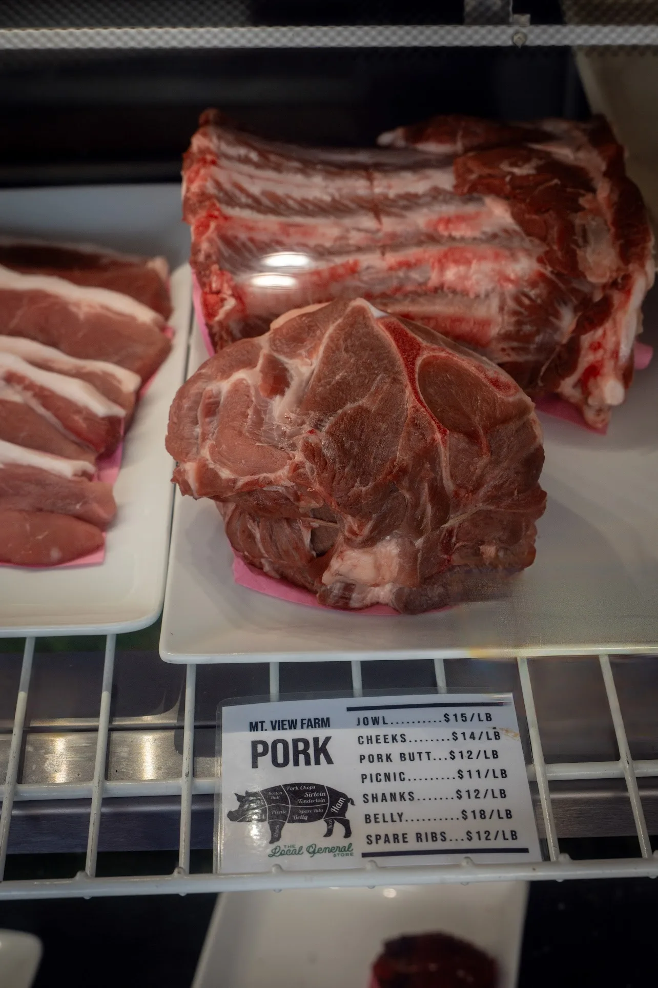 Pork dish at a partner restaurant