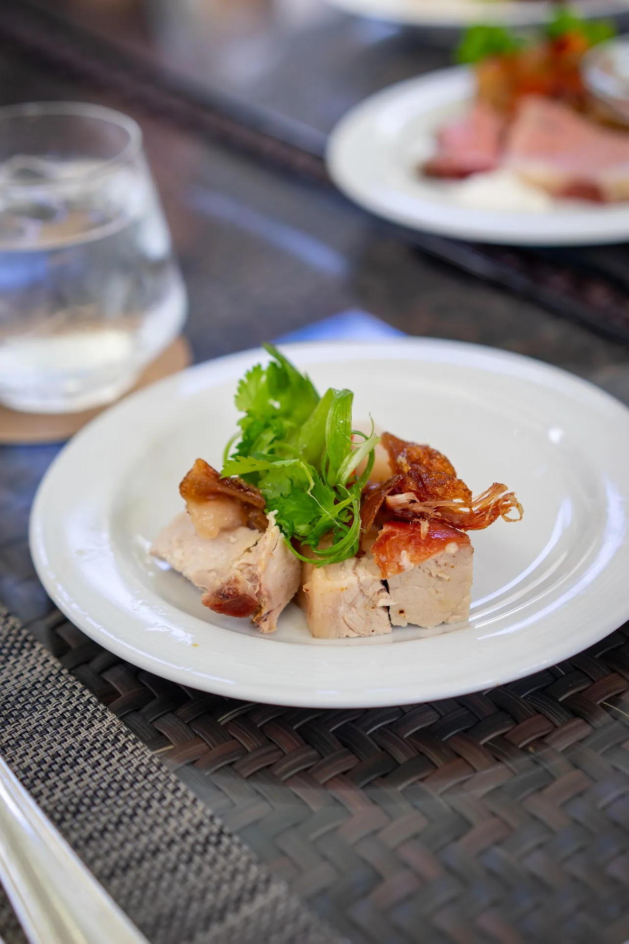 Pork dish at a partner restaurant